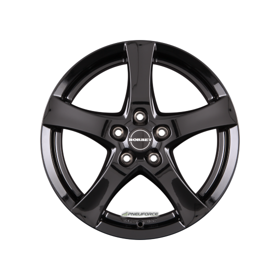 BORBET F Black Glossy