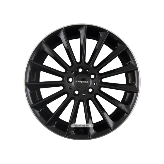 CARMANI - 17 FRITZ BLACK LIP POLISH 9X19 LK:5/112 ET:49 ML:66,6