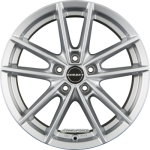 BORBET - W CRYSTAL SILVER 6X15 LK:5/112 ET:43 ML:57,1