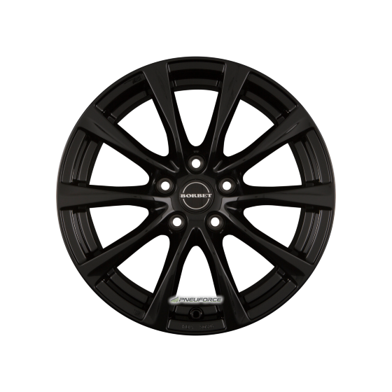 BORBET RE Black Glossy