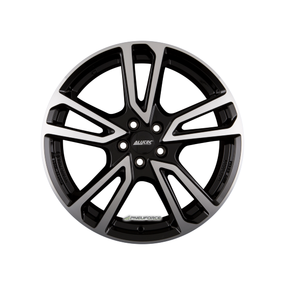 ALUTEC - TORMENTA DIAMANT-SCHWARZ FRONTPOLIERT 7X17 LK:5/114,3 ET:48,5 ML:67,1