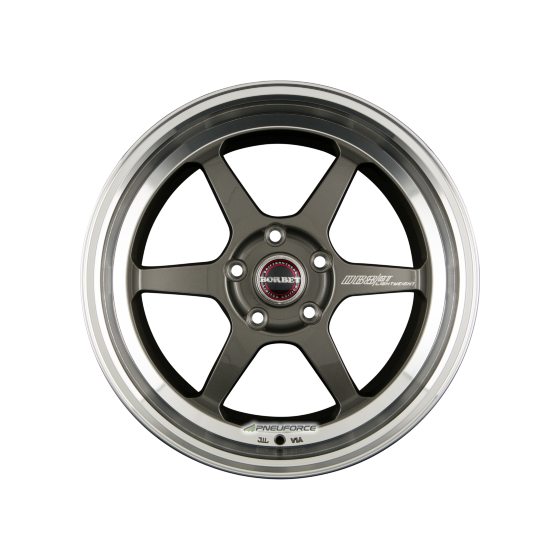 BORBET - DB8GT GRAPHITE RIM POLISHED 8,5X18 LK:5/112 ET:42 ML:72,5
