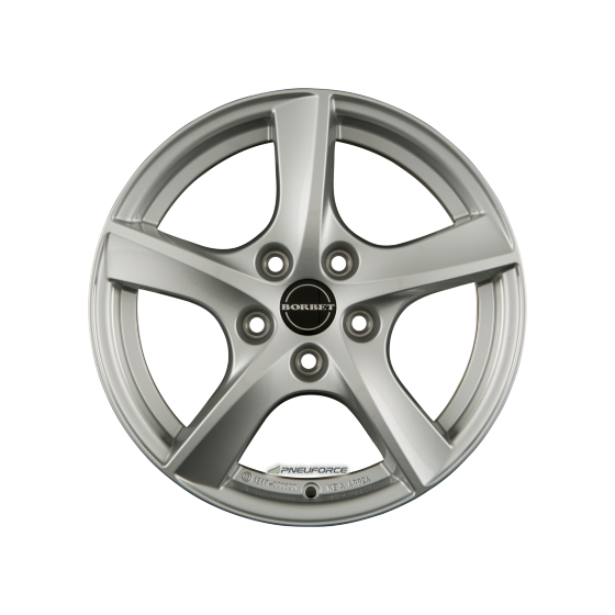 BORBET - TL BRILLIANT SILVER 5,5X15 LK:5/100 ET:40 ML:57,06