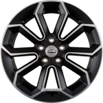 CMS-WHEELS - C20 DIAMANT SCHWARZ MATT 8X19 LK:5/112 ET:50 ML:57,1