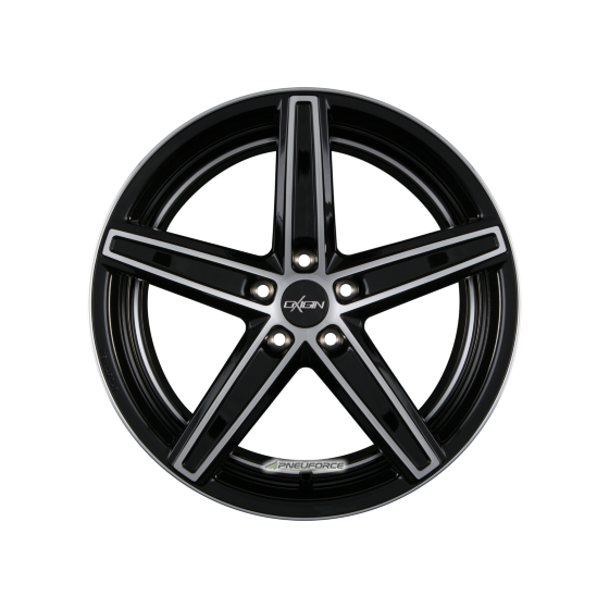 OXIGIN - 18 CONCAVE BLACK FULL POLISH 10,5X20 LK:5/114,3 ET:50 ML:72,6