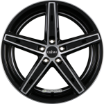 OXIGIN - 18 CONCAVE BLACK FULL POLISH 10,5X20 LK:5/114,3 ET:50 ML:72,6