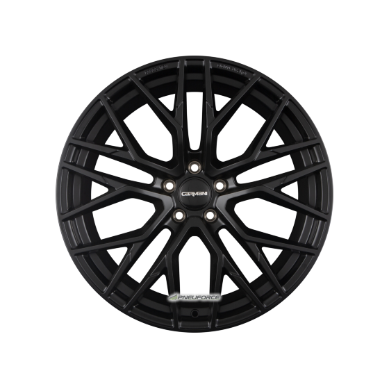 CARMANI - 20 LUDWIG BLACK MATT 9X20 LK:5/108 ET:45 ML:63,4