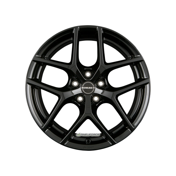 BORBET - Y BLACK GLOSSY 8X18 LK:5/112 ET:44 ML:57,1