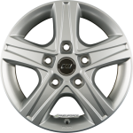 BORBET - CWD CRYSTAL SILVER 6X16 LK:5/118 ET:68 ML:71,1