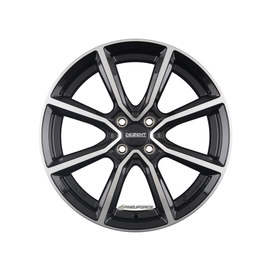 DEZENT - TN DARK BLACK/POLISHED ECE 6X15 LK:4/98 ET:40 ML:58,1