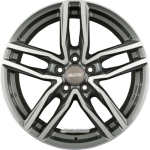 ALUTEC - IKENU GRAPHIT FRONTPOLIERT 8,5X20 LK:5/108 ET:42 ML:65,1