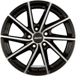 ALUTEC - SINGA DIAMANT-SCHWARZ FRONTPOLIERT 6,5X16 LK:5/114,3 ET:42,5 ML:67,1