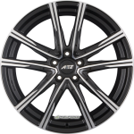 AEZ - MONTREAL DARK BLACK/POLISHED ECE 8,5X20 LK:5/108 ET:47,5 ML:63,4