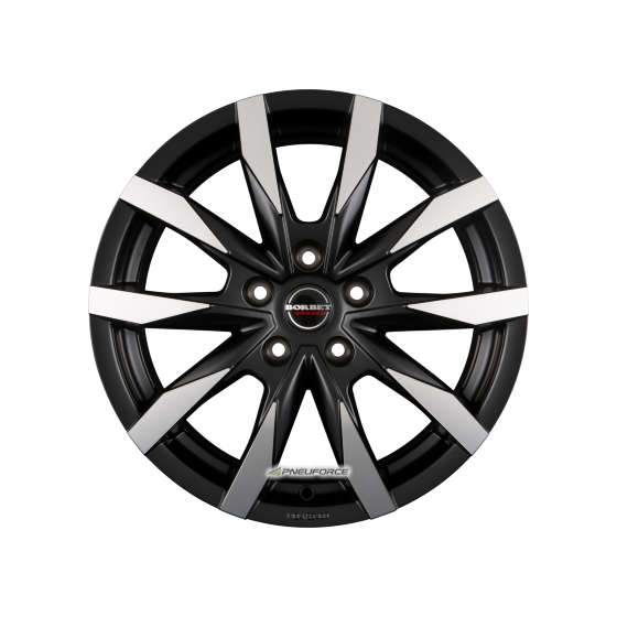 BORBET - CW5 BLACK POLISHED MATT 6,5X16 LK:5/120 ET:60 ML:65,1