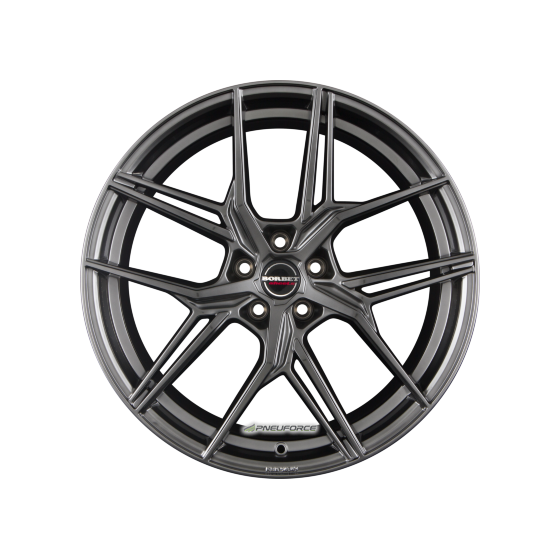 BORBET QX Hyper Black Silver