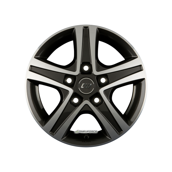 BORBET - CWD MISTRAL ANTHRACITE GLOSSY POLISHED 6X16 LK:5/130 ET:68 ML:78,1