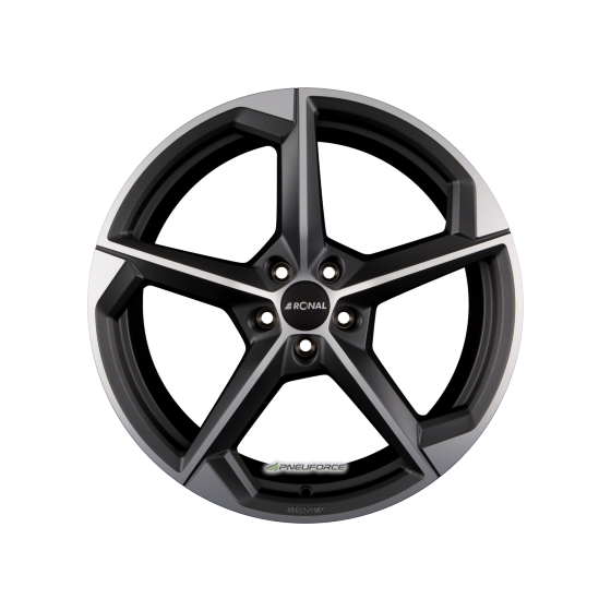 RONAL - R66 ORBIT GREY-MATT-FRONTKOPIERT 8,5X20 LK:5/112 ET:30 ML:76