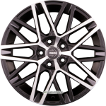 MOMO AVENGER Matt Black Polished