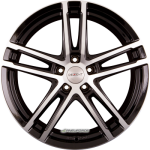 DEZENT - TZ DARK -MERCEDES BLACK/POLISHED ECE 7,5X19 LK:5/112 ET:32 ML:66,6