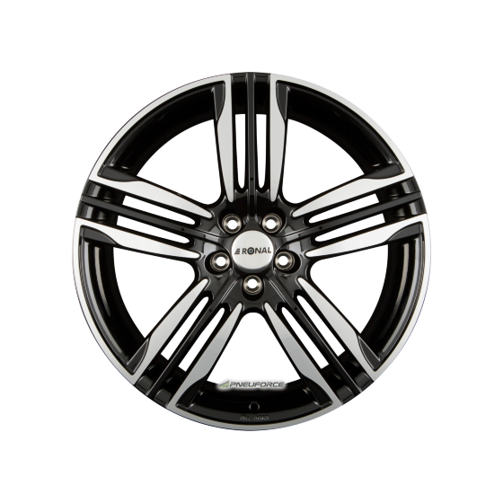 RONAL - R58 SCHWARZ-FRONTKOPIERT 10X22 LK:5/120 ET:40 ML:82