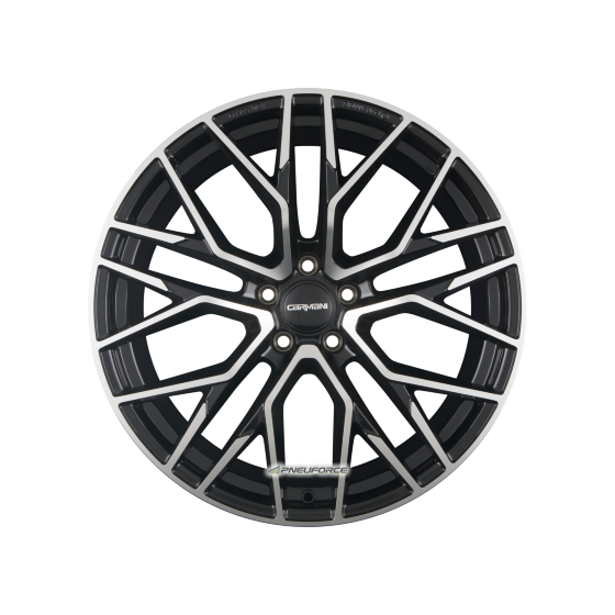 CARMANI - 20 LUDWIG BLACK POLISH 8X18 LK:5/108 ET:55 ML:63,4