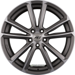 AEZ - TIOGA TITAN GRAPHITE MATT/POLISHED ECE 7X17 LK:5/112 ET:45 ML:57,1