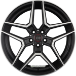 MOMO - RF06 BLACK MATT POLISH 9,5X20 LK:5/112 ET:40 ML:66,6