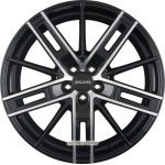 RONAL - R67 JETBLACK-FRONTKOPIERT 8X18 LK:5/114,3 ET:50 ML:82