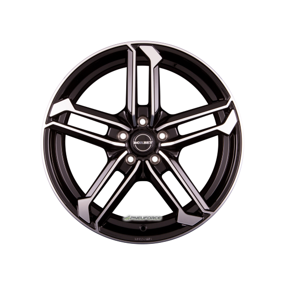 BORBET - ATX BLACK POLISHED GLOSSY 9,5X20 LK:5/112 ET:45 ML:66,5