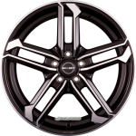 BORBET - ATX BLACK POLISHED GLOSSY 9,5X20 LK:5/112 ET:45 ML:66,5