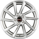 BORBET VTX Brilliant Silver