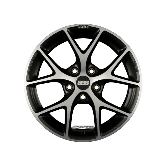 BBS SR Vulcano Grau Diamantgedreht