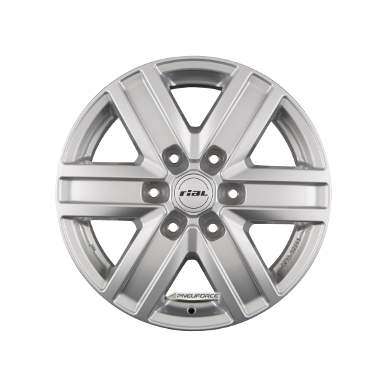 RIAL - TRANSPORTER POLAR-SILBER 6,5X16 LK:6/130 ET:62 ML:84,1