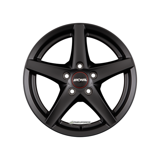 RONAL - R41 MATTSCHWARZ 6,5X15 LK:5/108 ET:42 ML:76