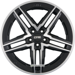CMS-WHEELS - C29-AERO DIAMANT SCHWARZ GLANZ 8X19 LK:5/112 ET:61 ML:66,5