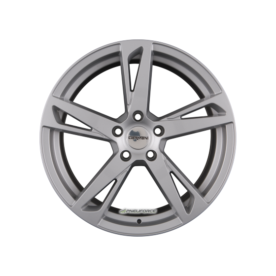 CARMANI - 16 ANTON KRISTALL SILBER 8X18 LK:5/112 ET:43 ML:66,6